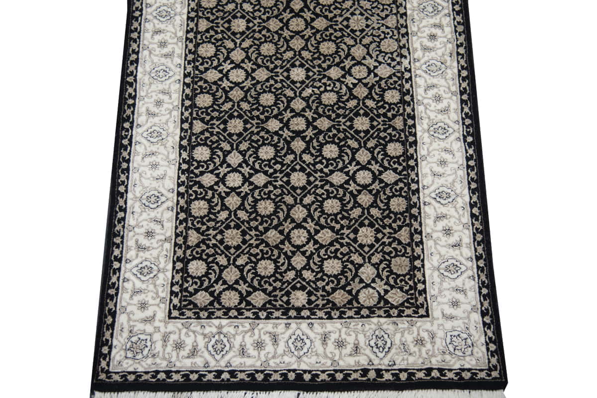 superfine Amritsar hall runner in Tabriz Mahi design 311x83cm | Rug# 31335