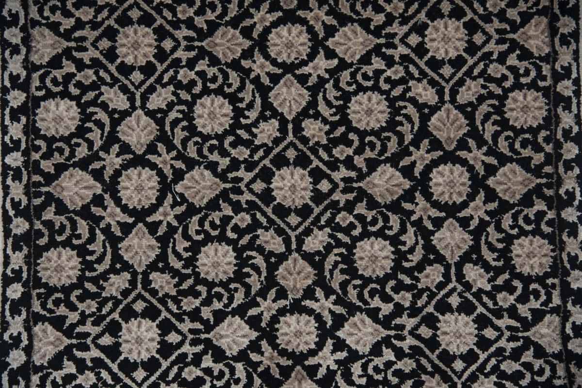 superfine Amritsar hall runner in Tabriz Mahi design 311x83cm | Rug# 31335