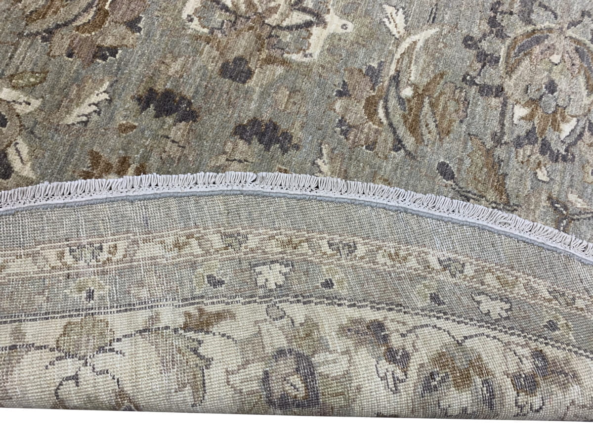Turkaman weave Pakistani Round-Carpet 245x245cm | Rug# 26241