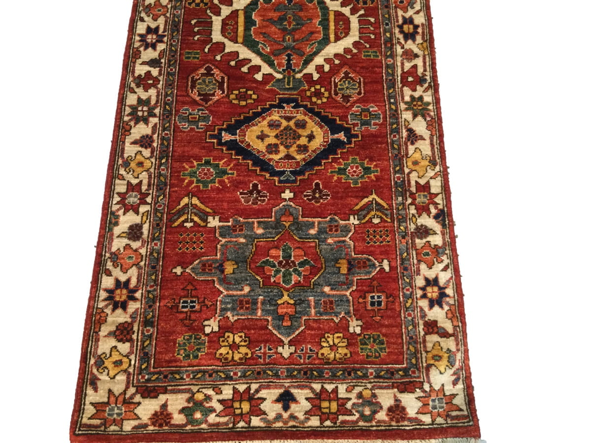 Afghan Turkaman weave hall-runner in 19th century Heriz 295x75cm | Rug# 26388