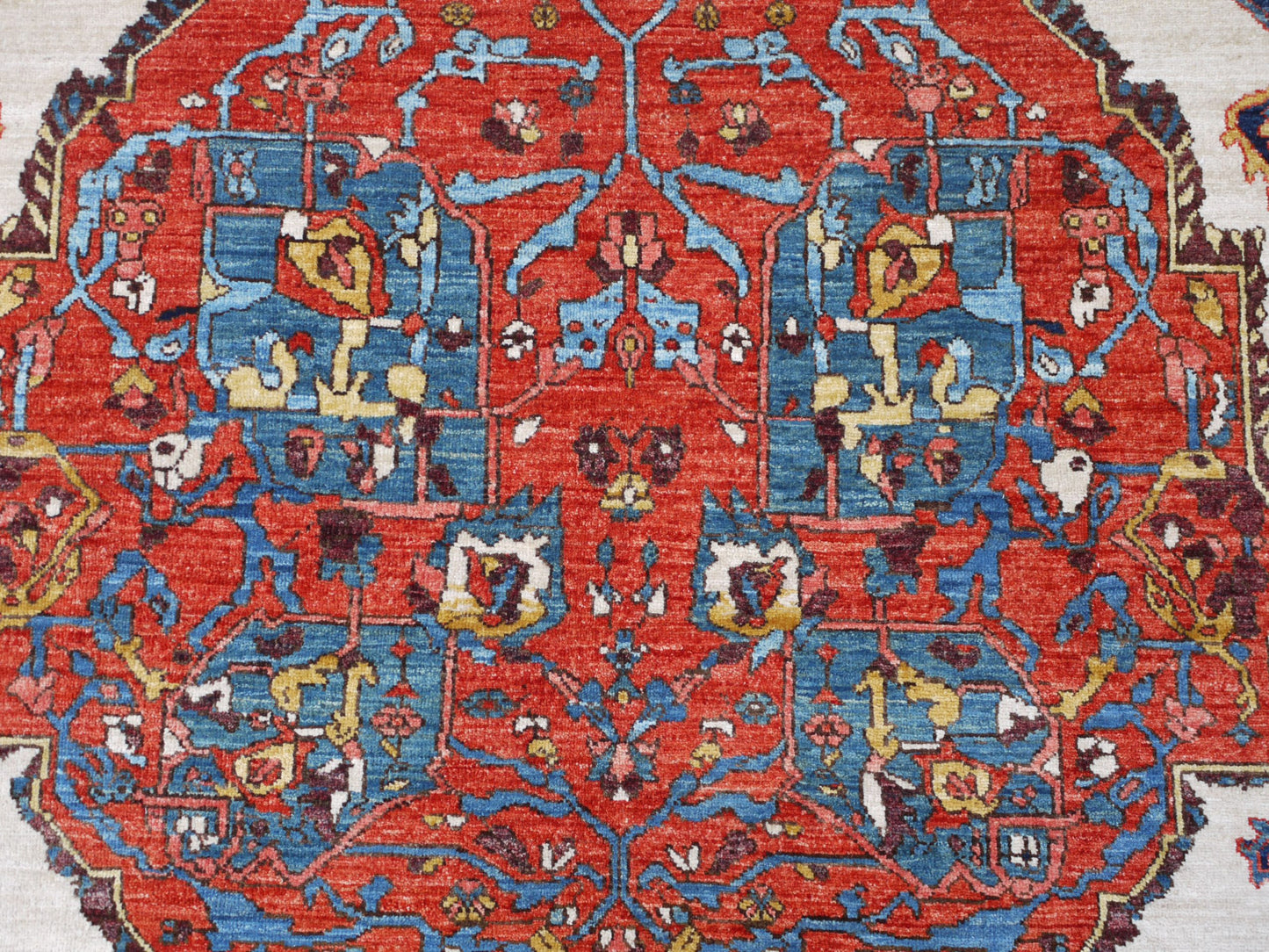 Afghan Turkaman weave, 19th century Sultanabad-Farahan inspired 260x178cm | Rug# 26826 (APA)