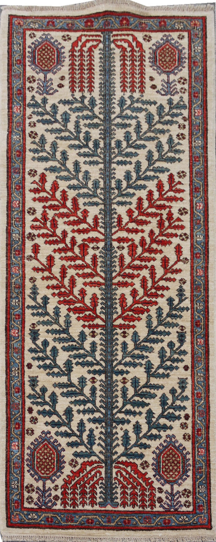 Afghan Turkaman weave in Bakhshaish Tree-of-Life 175x70cm | Rug# 26842