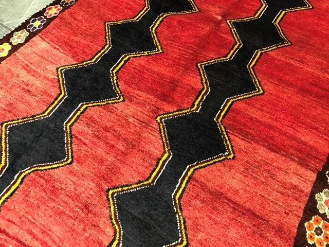 Vintage Nomadic Gabbeh 230x128cm | Rug# 5956
