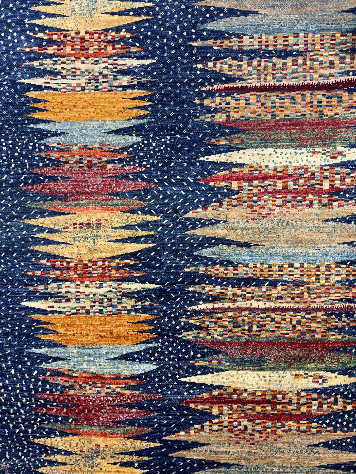 Afghan Modern Gabbeh Aryana quality 294x202cm | Rug# 26207A