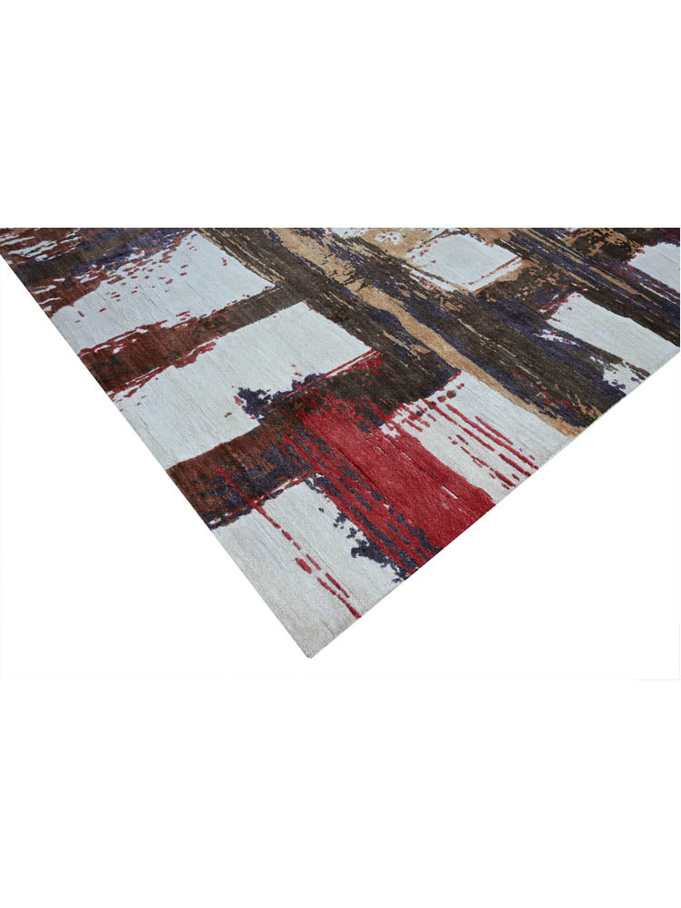 Modern Tibetan designer Rug 299x241 cm | Rug# 32001