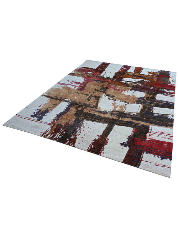 Modern Tibetan designer Rug 299x241 cm | Rug# 32001