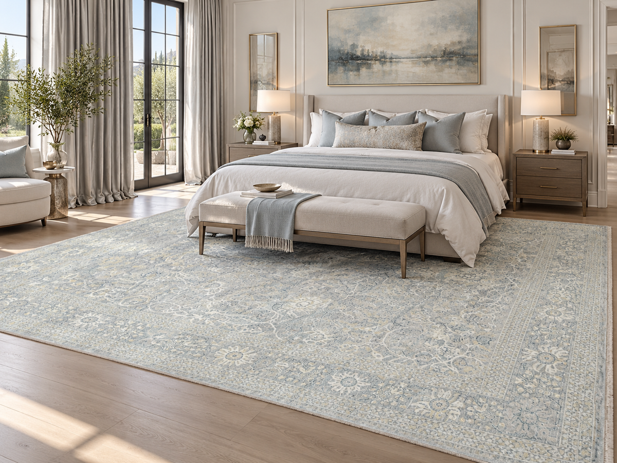 Custom-Made Jaipur Transitional Isfahan Rug , 436x302 cm | Rug# 32066
