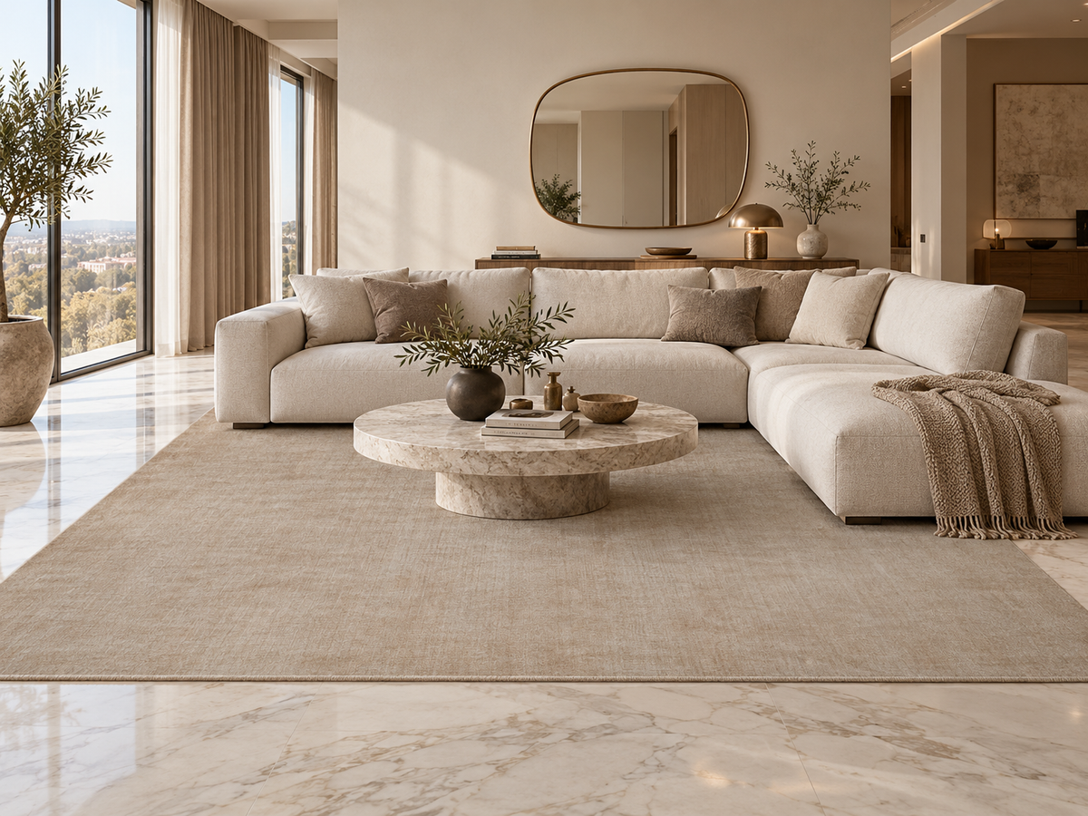 Contemporary Textured Designer Rug, 426x305cm | Rug# 32102
