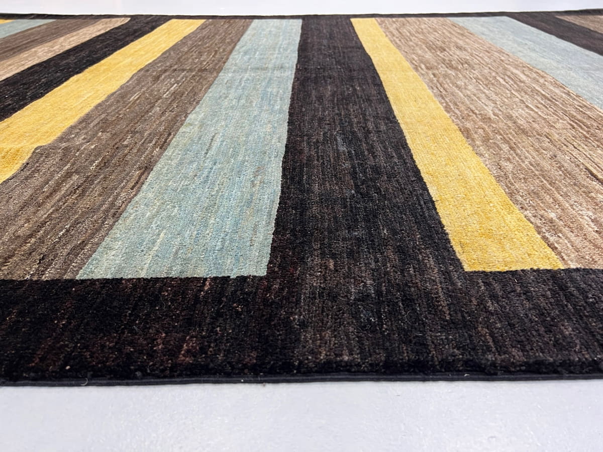 Hand knotted Afghan modern designer rug 275x180cm | Rug#24318