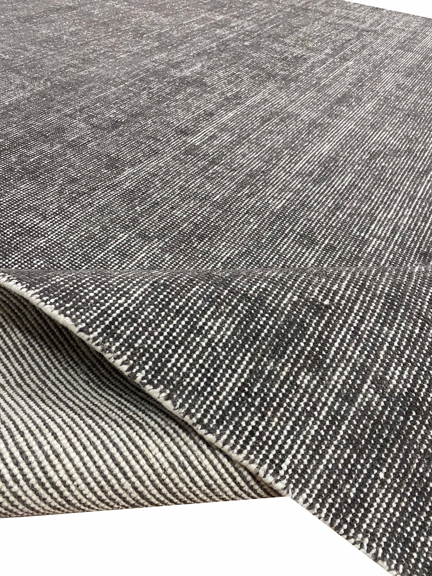 Handloom Scandinavian texture Designer Rug 363x278cm | Rug# 31499