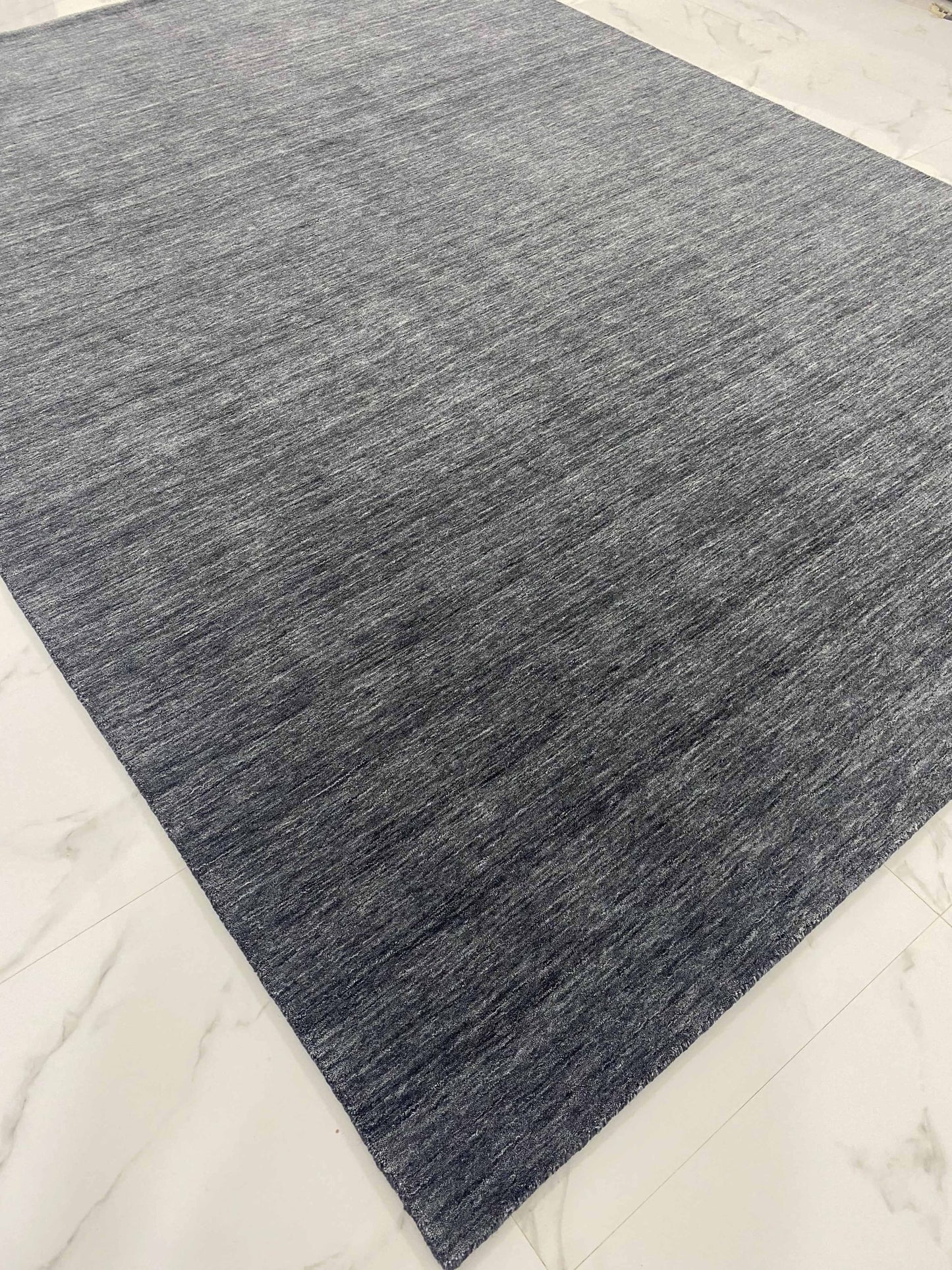 Handloom Scandinavian-plain Modern Rug 213x305cm | Rug# 31546