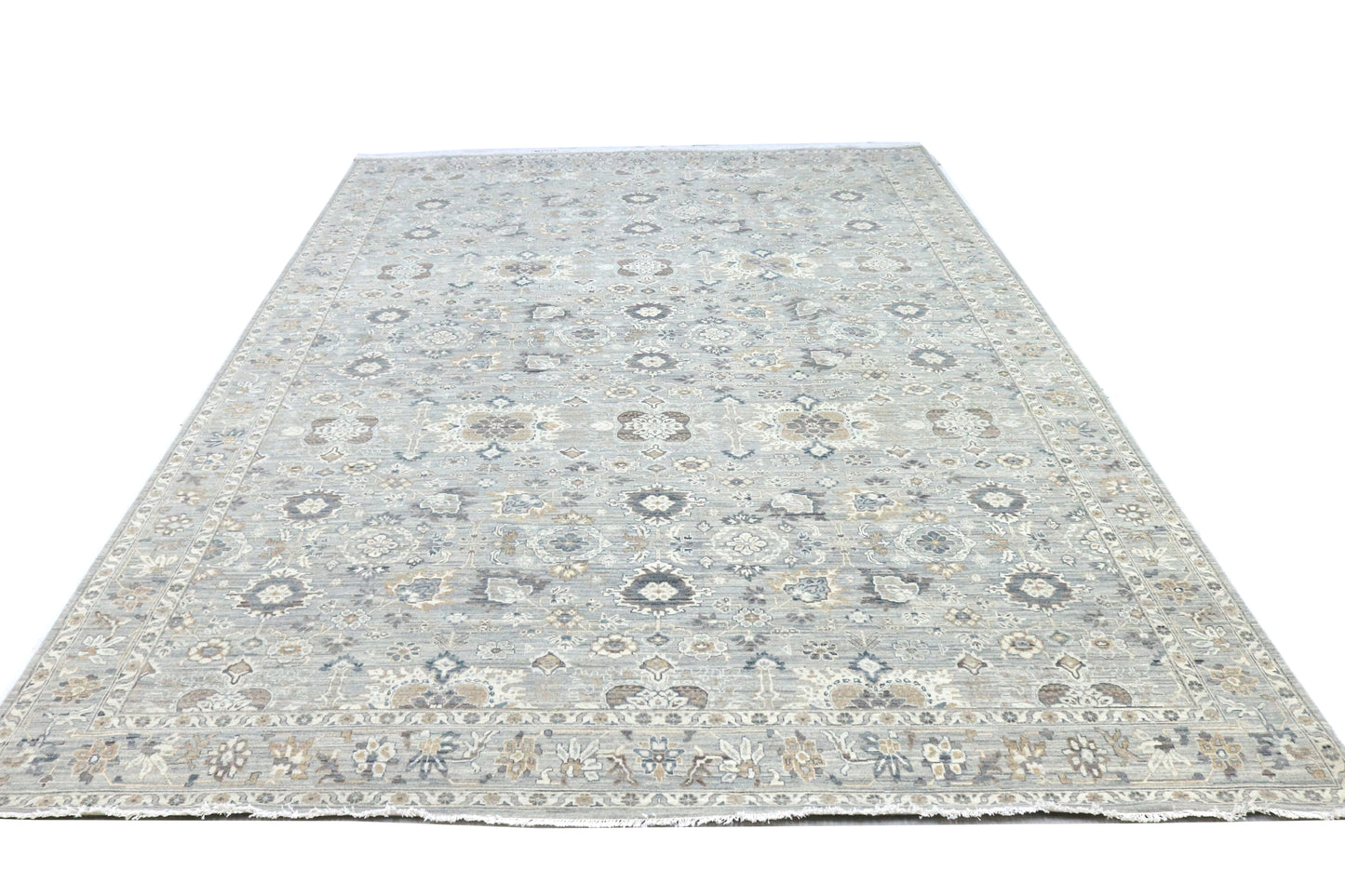 Superfine Jaipur, 19th-century Haji-Jalili Tabriz design 371x184cm | Rug# 31946
