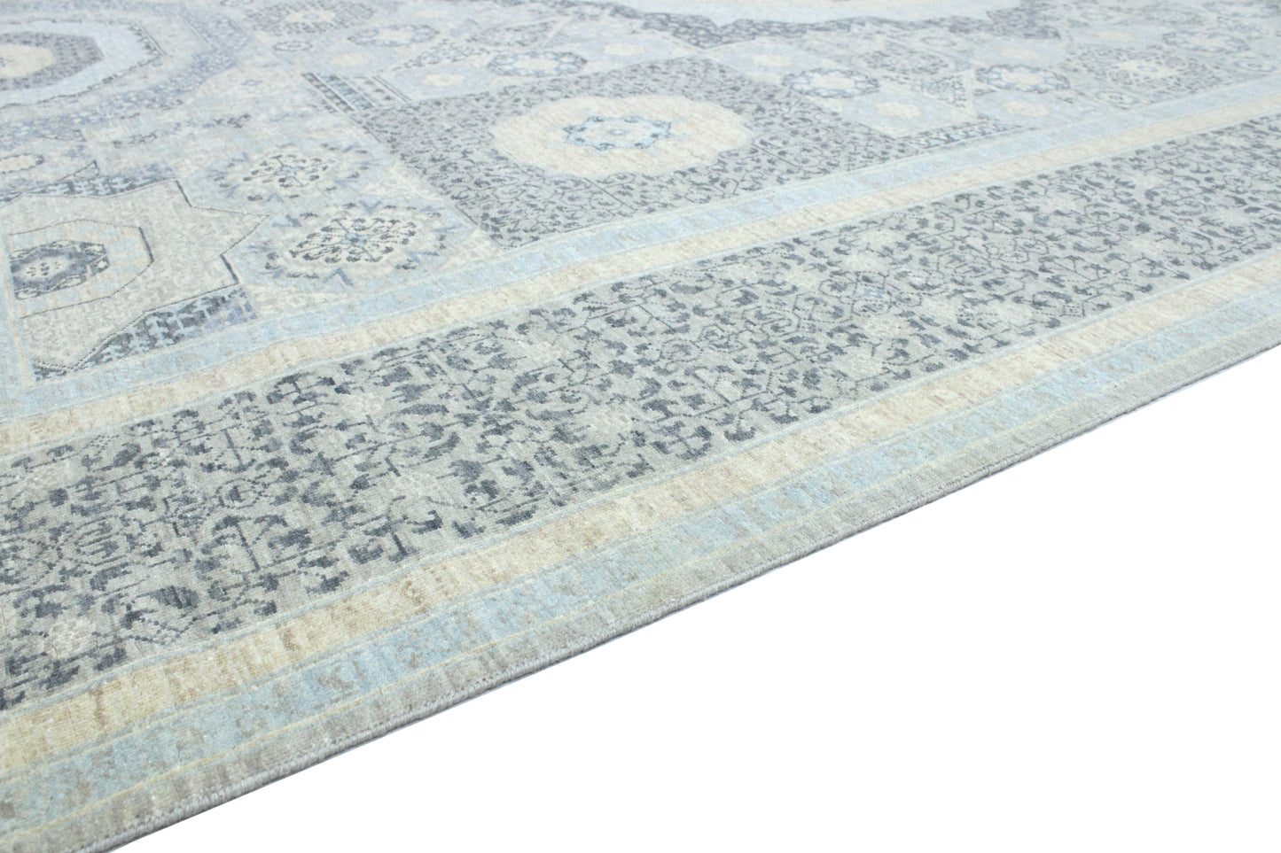 Superfine Jaipur, 15th-century Mamluk design 358x268cm | Rug# 31949