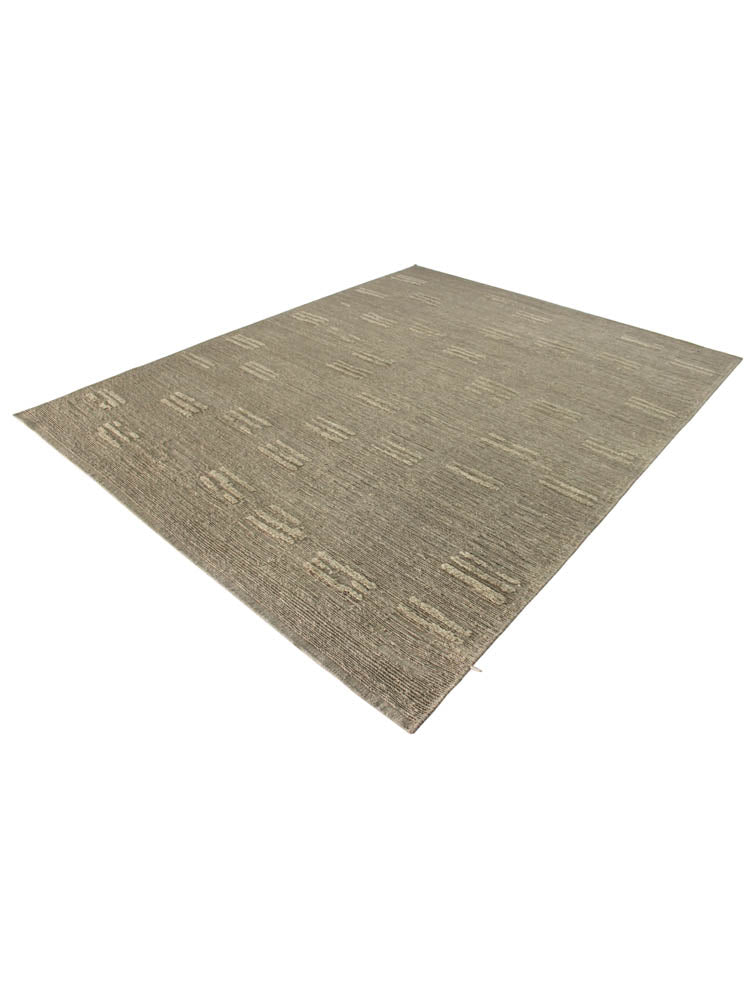 Hand knotted Scandinavian modern designer rug 301x246cm | RUG # 31974
