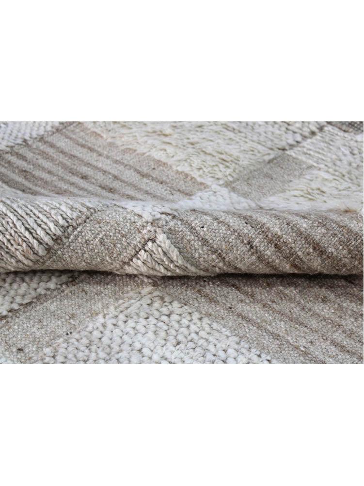 Hand knotted Scandinavian modern designer rug 300x254cm | RUG # 31982