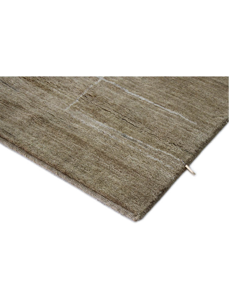 Hand knotted Scandinavian modern designer rug 299x249cm | RUG # 31983