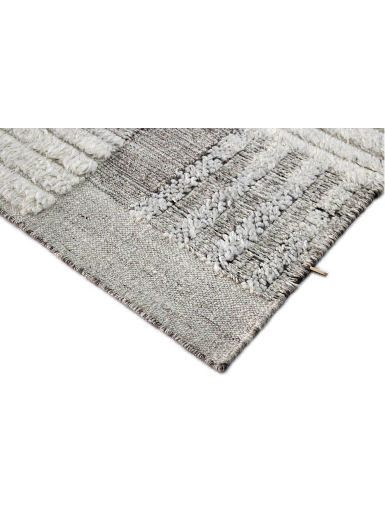 Hand knotted Scandinavian modern designer rug 300x254cm | RUG # 31987