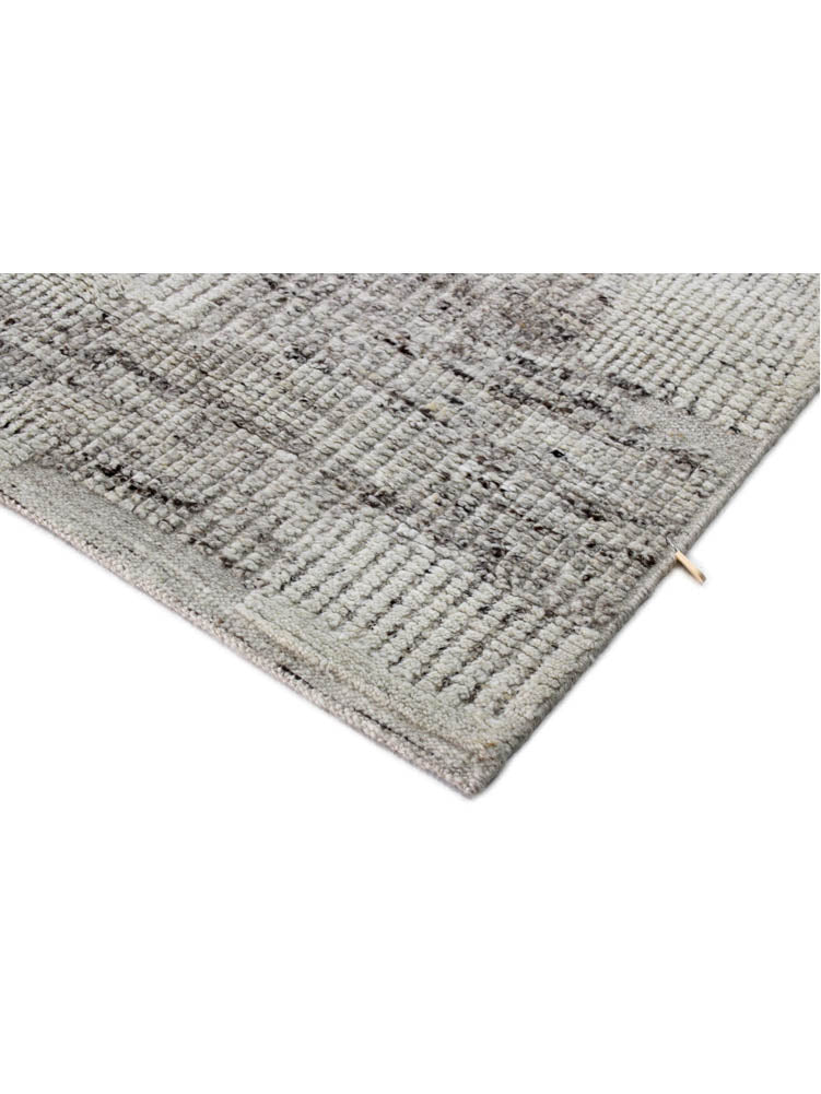 Hand knotted Scandinavian modern designer rug 300x251cm | RUG # 31990