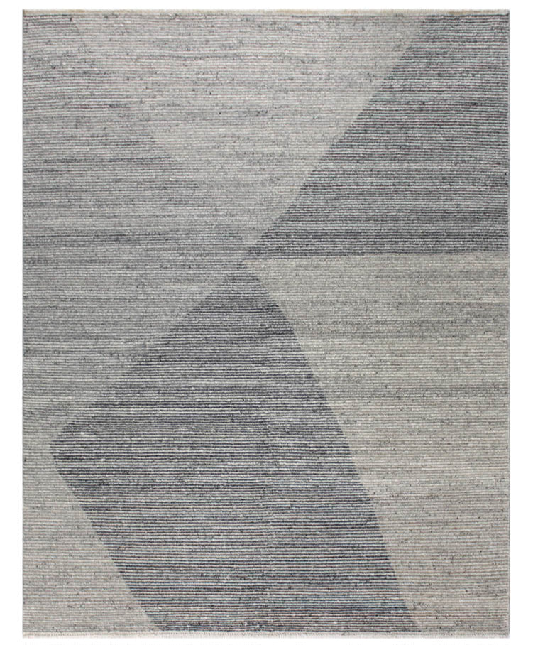 Hand knotted Scandinavian modern designer rug 300x239cm | RUG # 31994