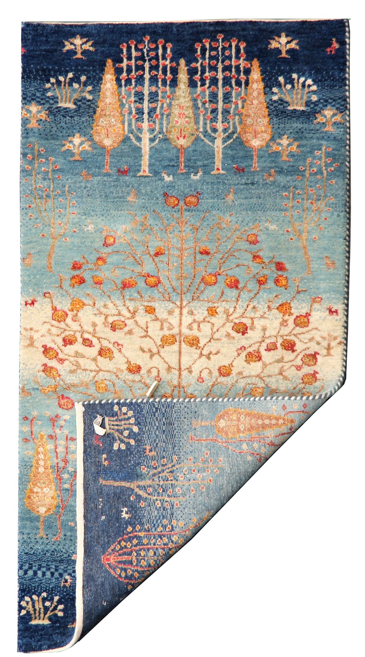 Blue Tree of Life Rug 141x71 cm | Rug# 32679