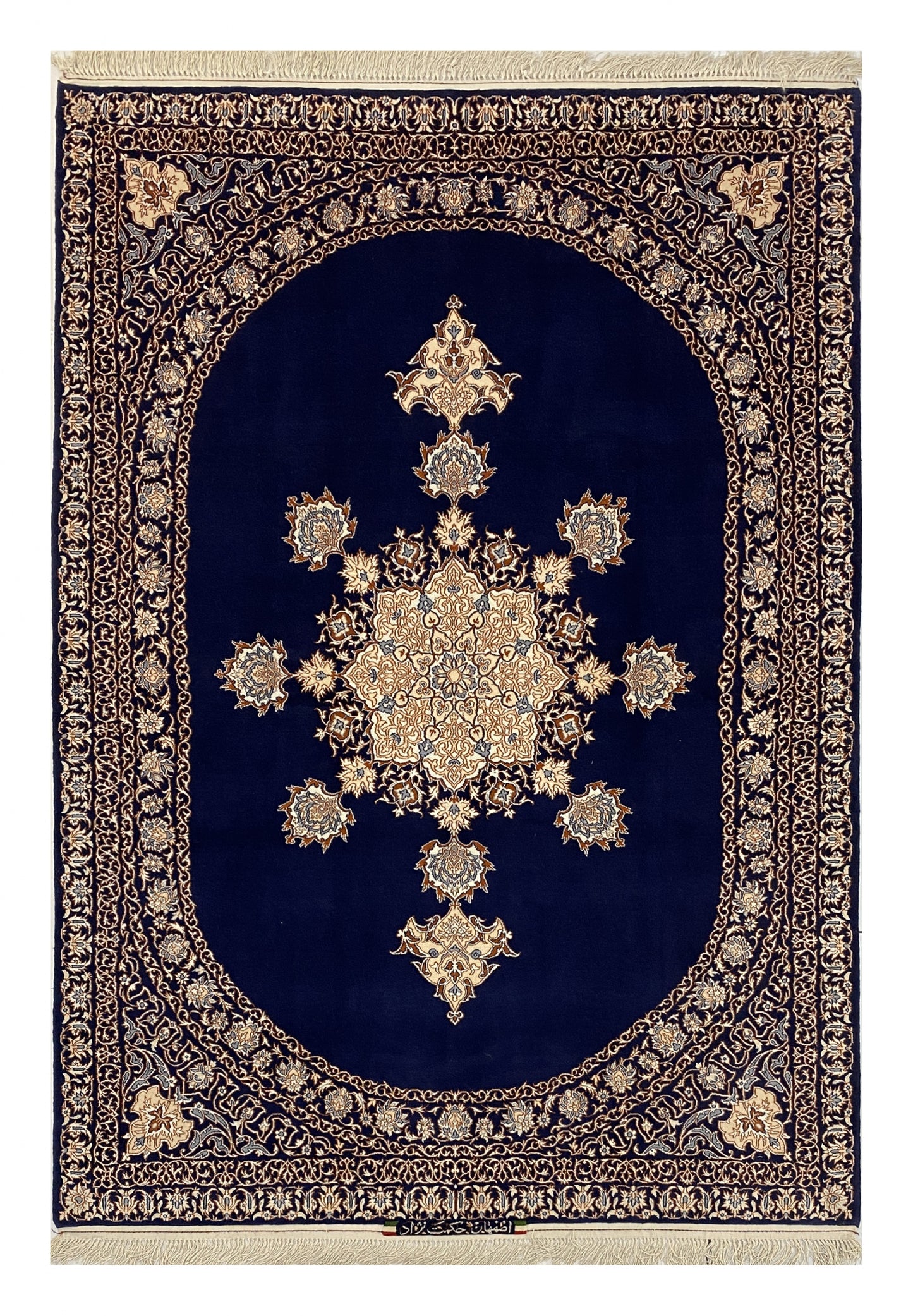 Superfine Isfahan Carpet 215x145cm