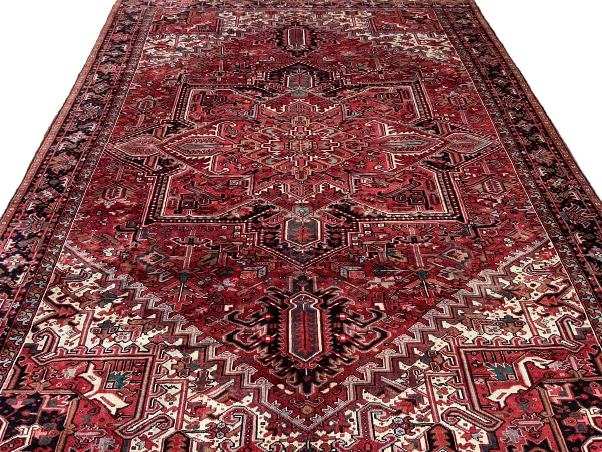 Vintage Heriz, Persia 399x303cm | Rug# 10328