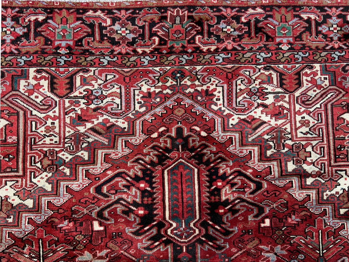 Vintage Heriz, Persia 399x303cm | Rug# 10328