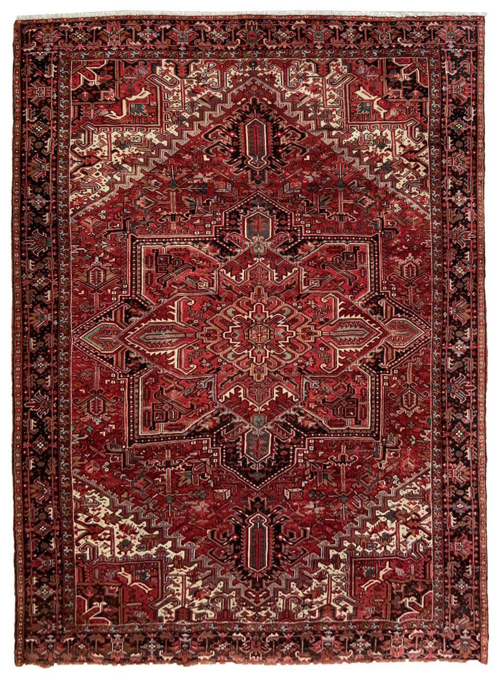 Vintage Heriz, Persia 399x303cm | Rug# 10328