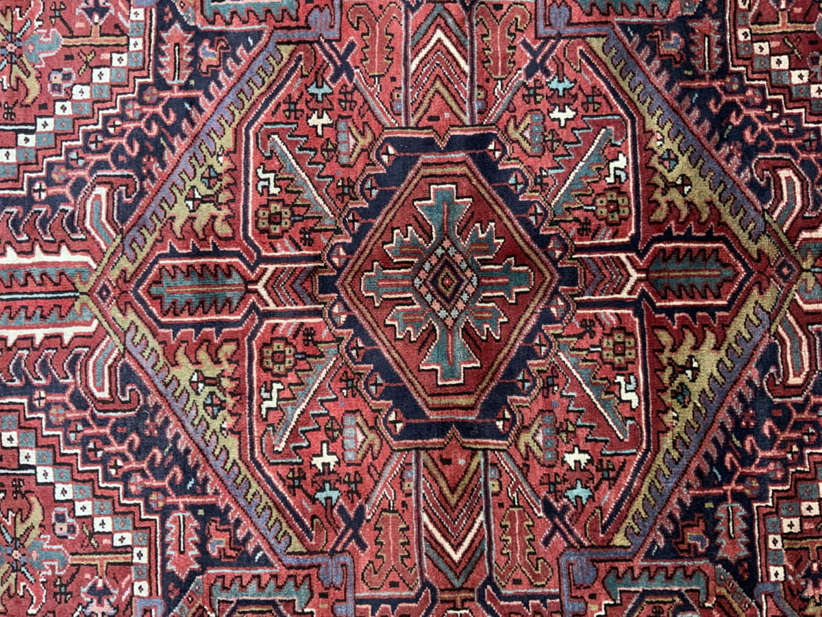 Vintage Heriz, Persia 368x295cm | Rug# 10331