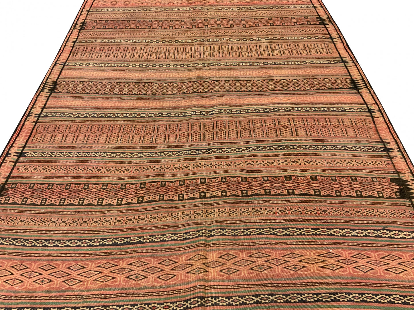 Turkish Saumak Kilim 337x182cm | Rug# 10369