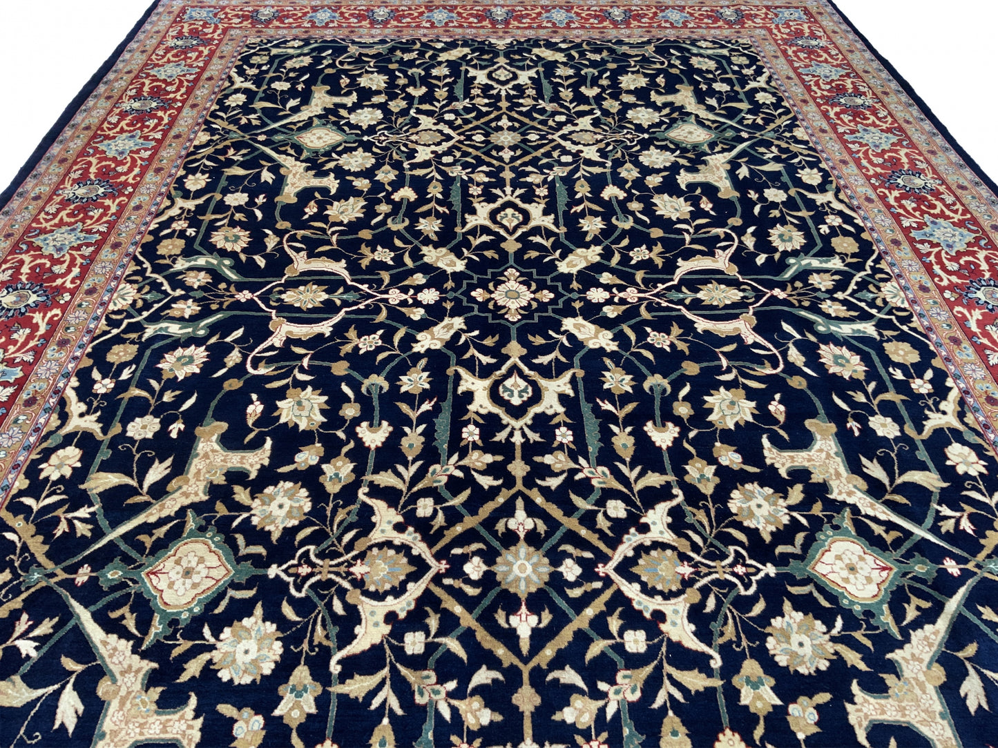 Superb Persian Tabriz 418x292cm | Rug# 10396