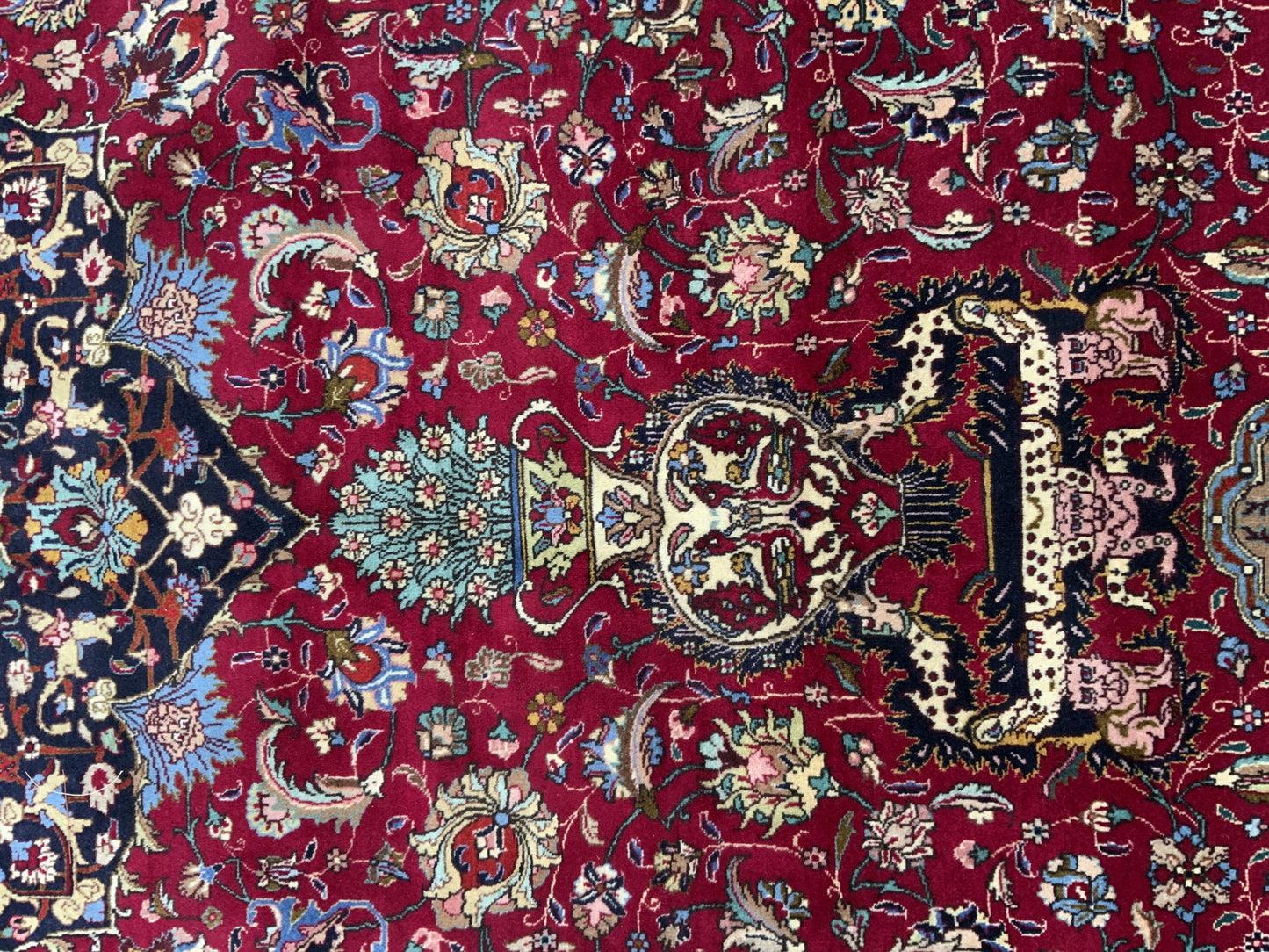 Persian Tabriz Main-Carpet 382x300cm | Rug# 10403