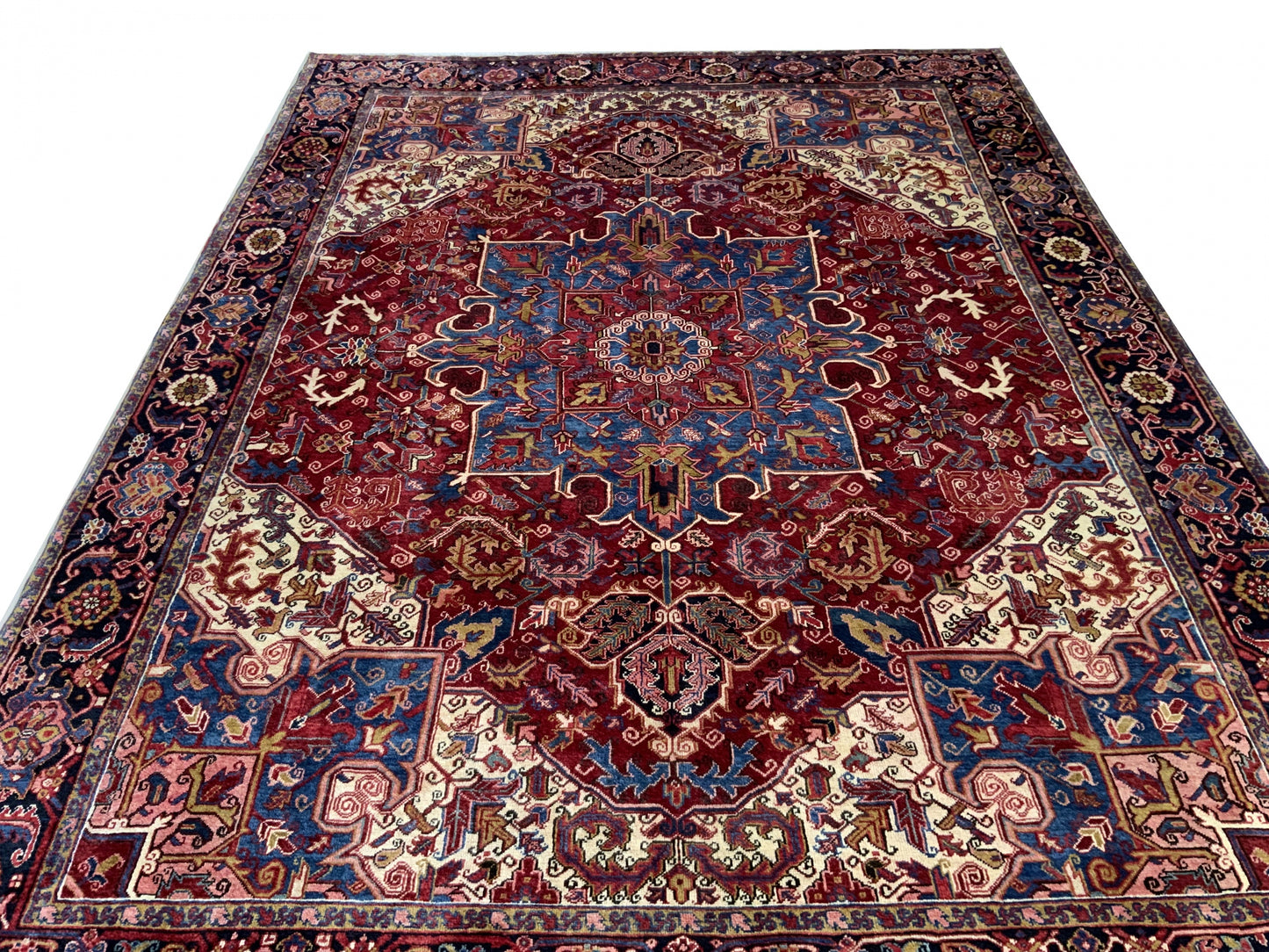 Superfine Vintage Heriz 398x288cm | Rug# 10582