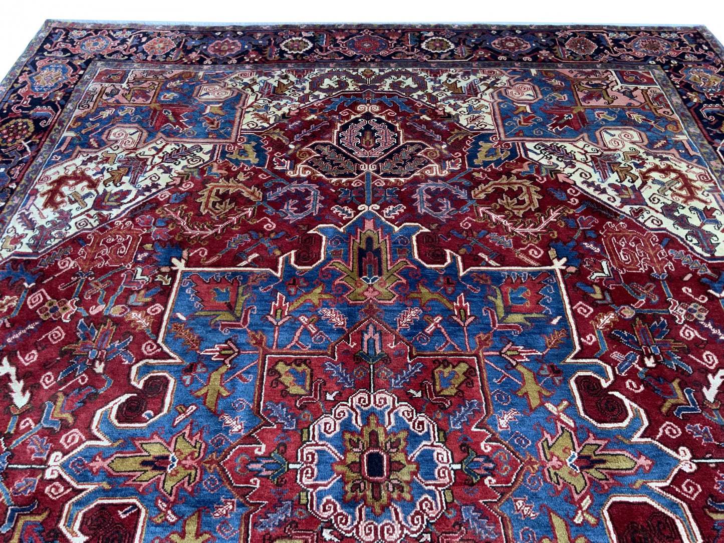 Superfine Vintage Heriz 398x288cm | Rug# 10582