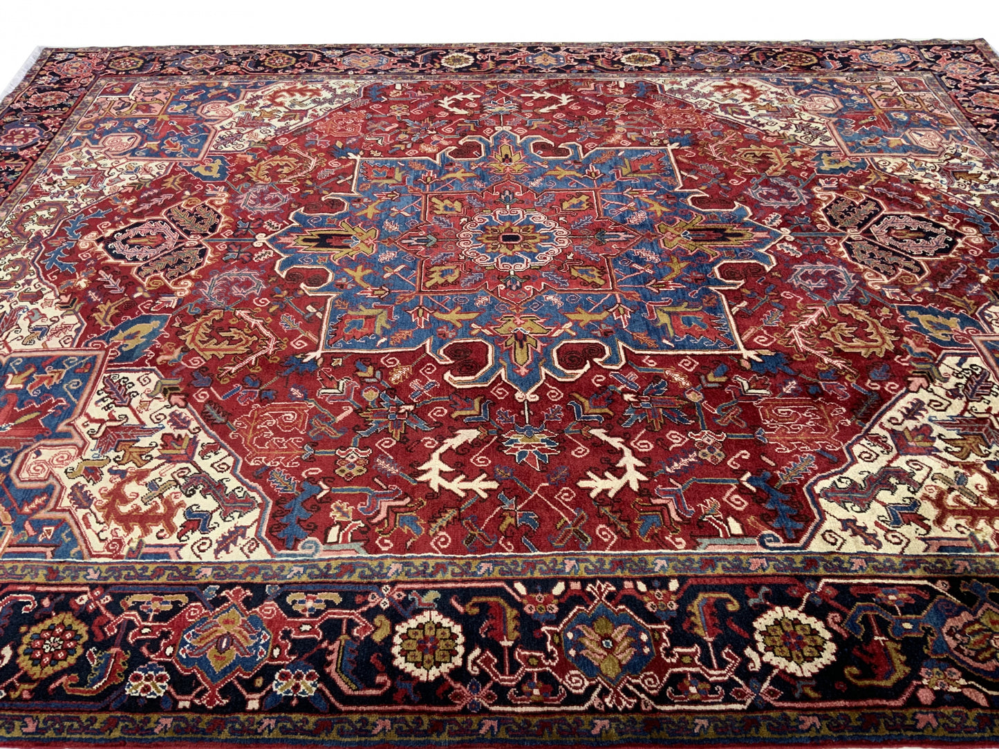 Superfine Vintage Heriz 398x288cm | Rug# 10582