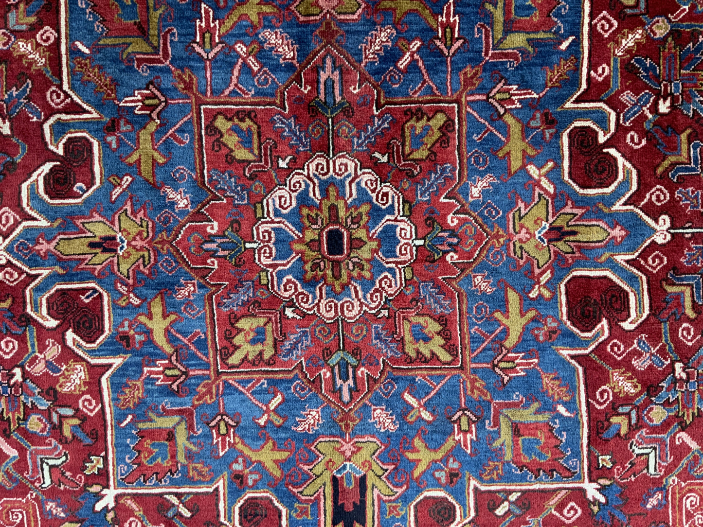 Superfine Vintage Heriz 398x288cm | Rug# 10582