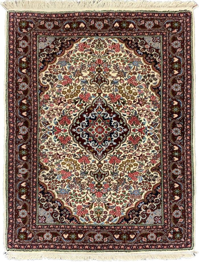 Superfine Sarouk Sherkat 142x114cm | Rug# 10586