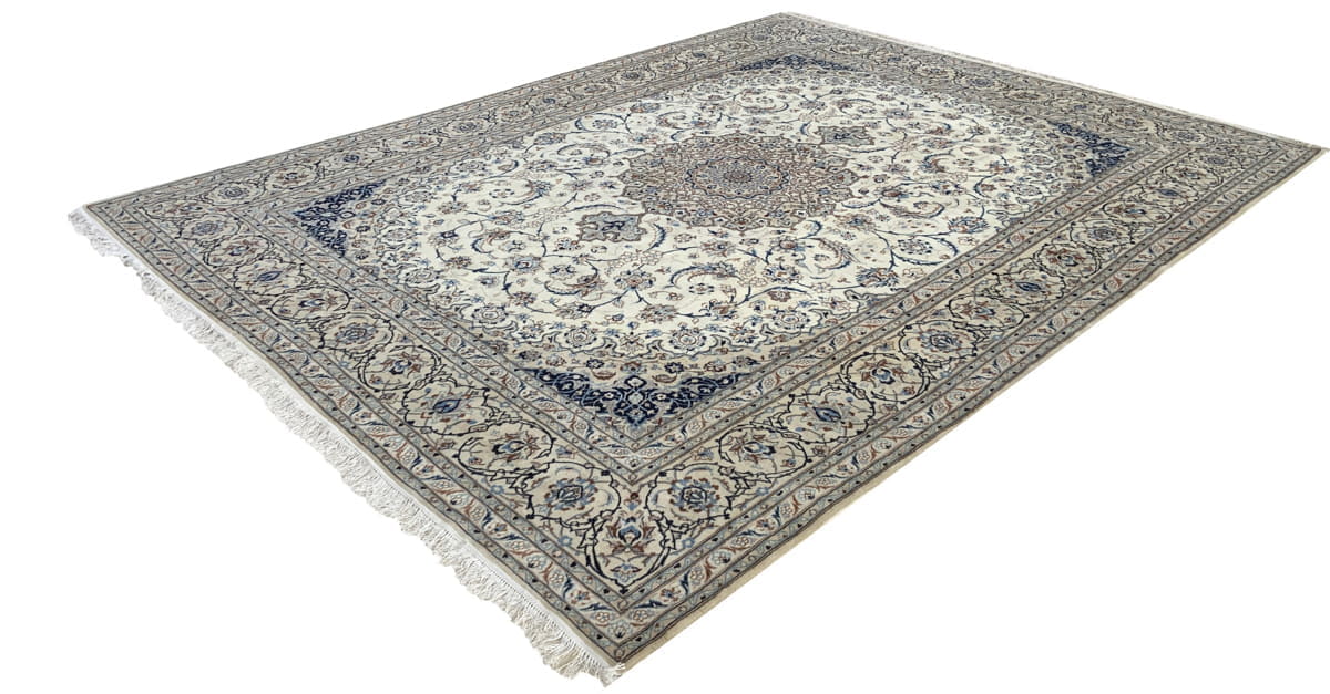 Oversized Persian Nain 398x305cm | Rug# 10634