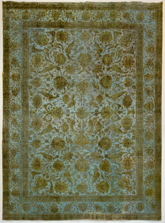 Vintage-Distressed Overdyed Rug 388x285cm