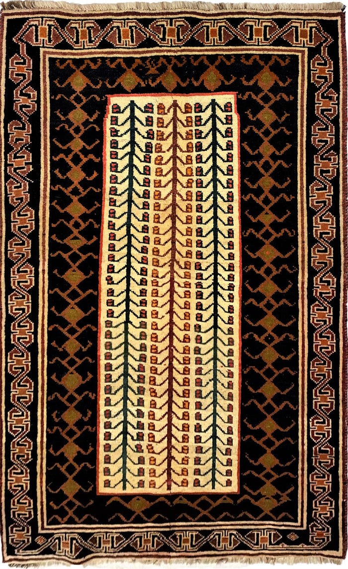 Nomadic Gabbeh 203x116cm | Rug# 12175