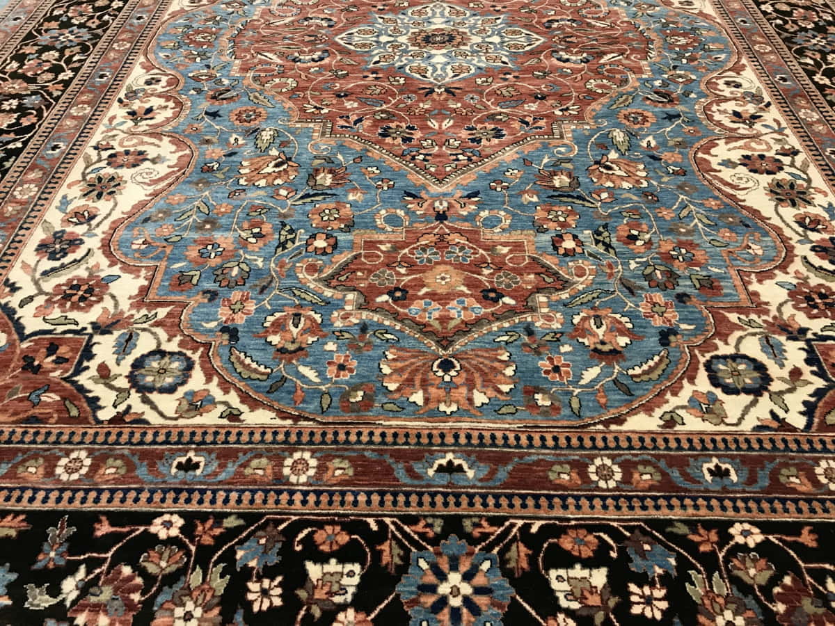 Antique Motasham-Kashan inspired 368x273cm | Rug# 14113