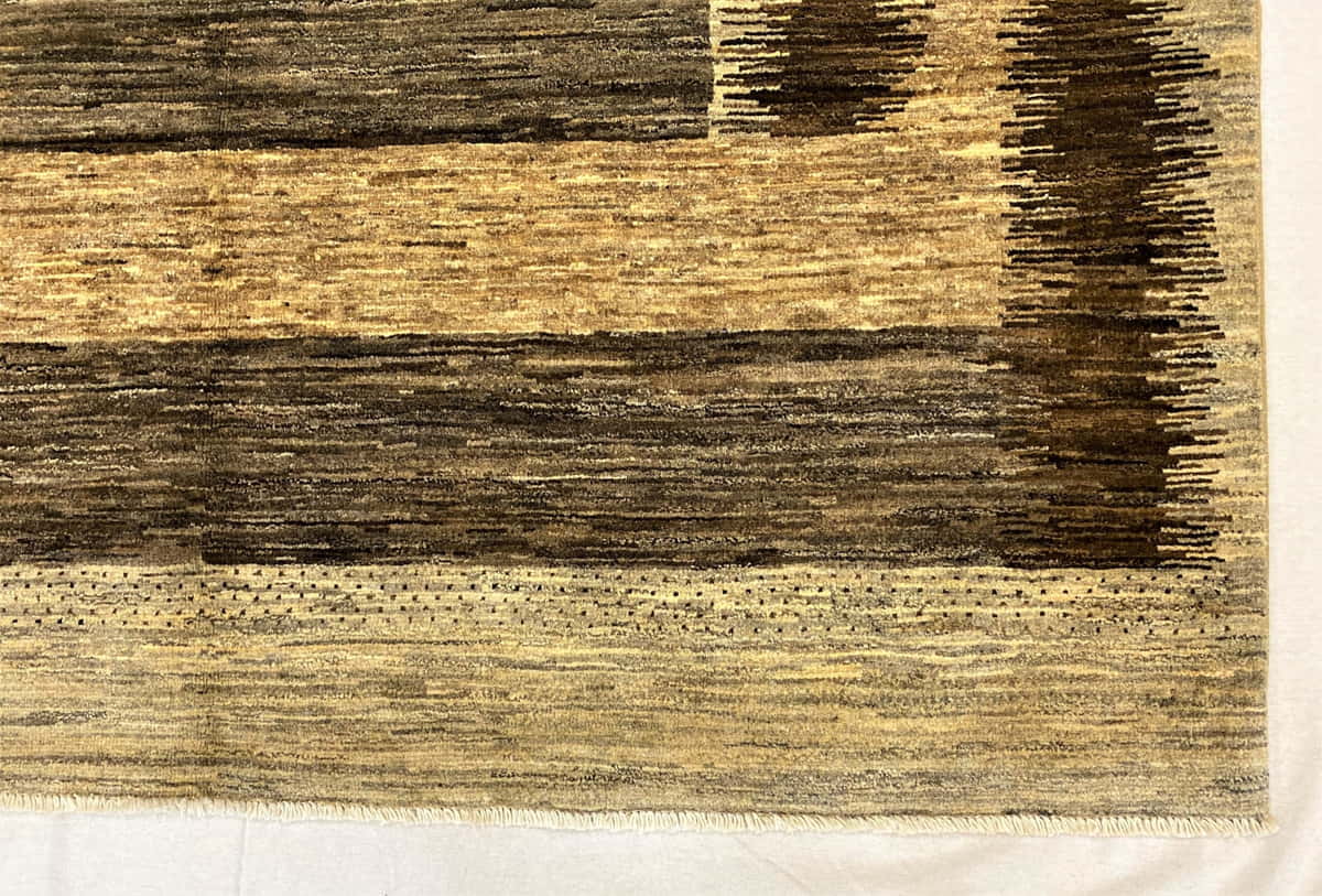 Turkaman-weave Afghan Modern-Gabbeh 233x180cm | Rug# 22580