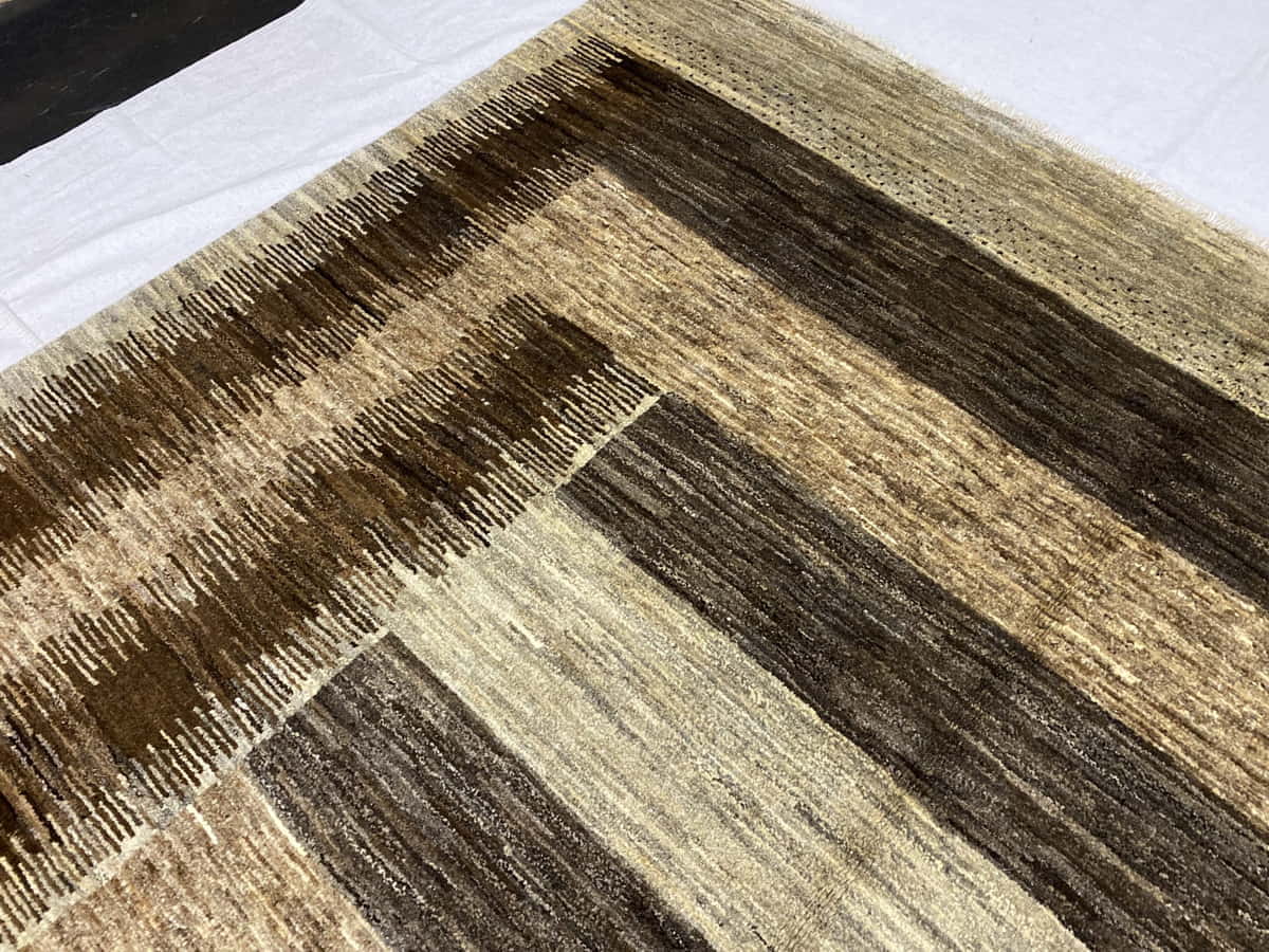 Turkaman-weave Afghan Modern-Gabbeh 233x180cm | Rug# 22580