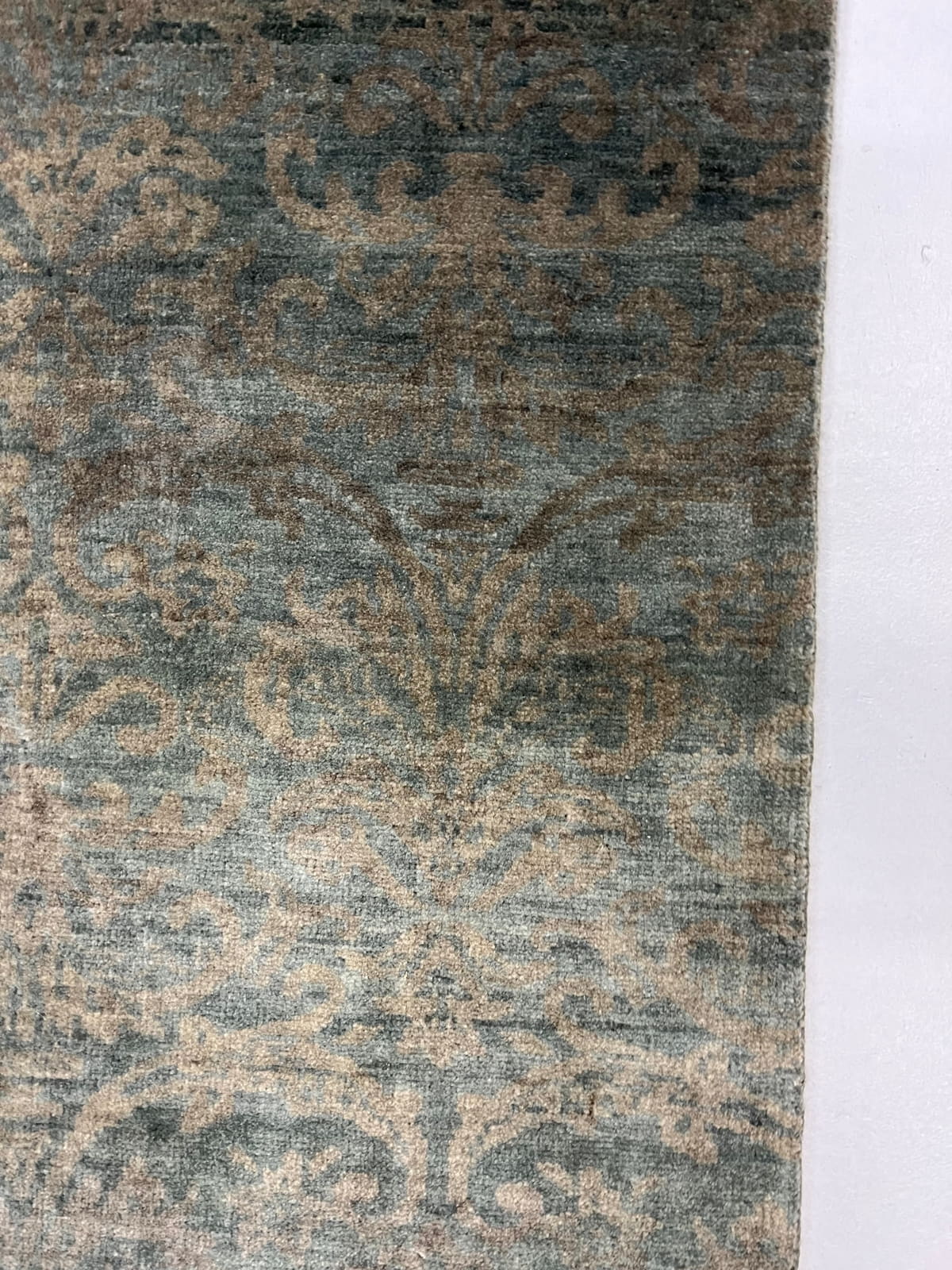 Hand-knotted hall runner 303x79cm | Rug# 23073