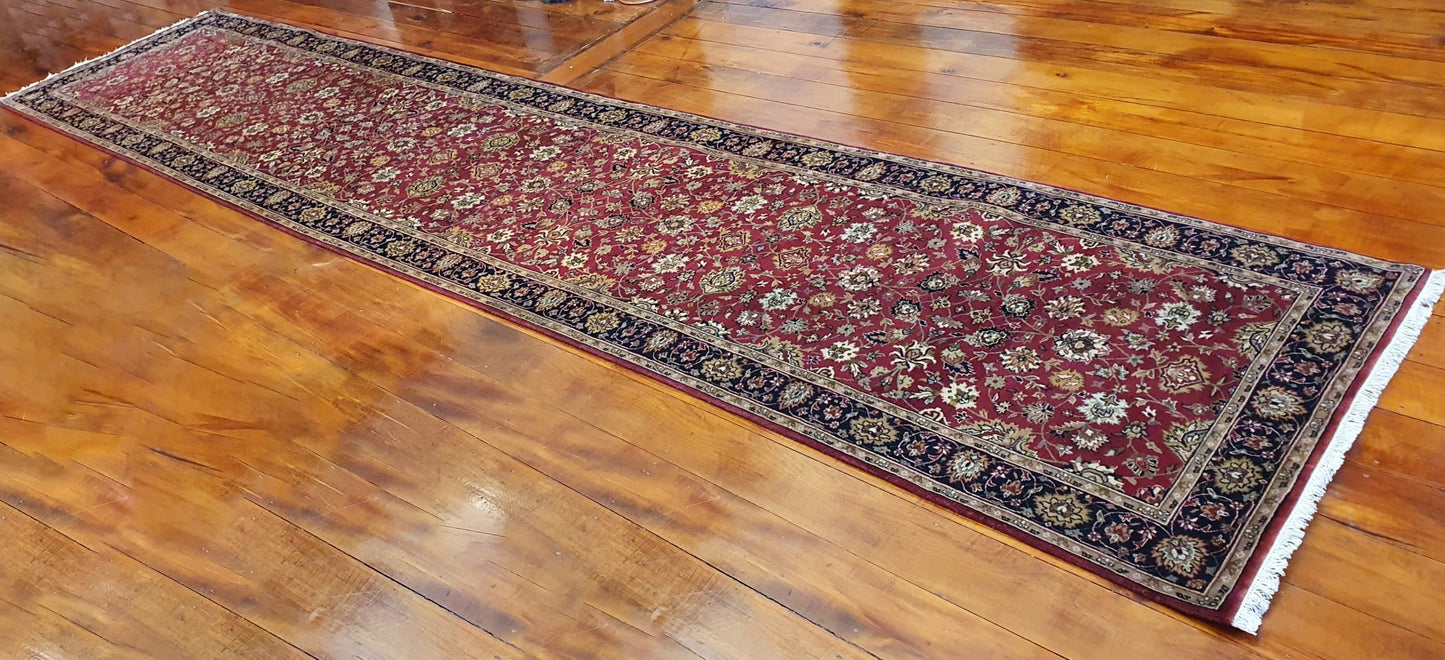 Superb quality Amritsar-Kashan Hall-Runner 496x103cm | Rug# 23234