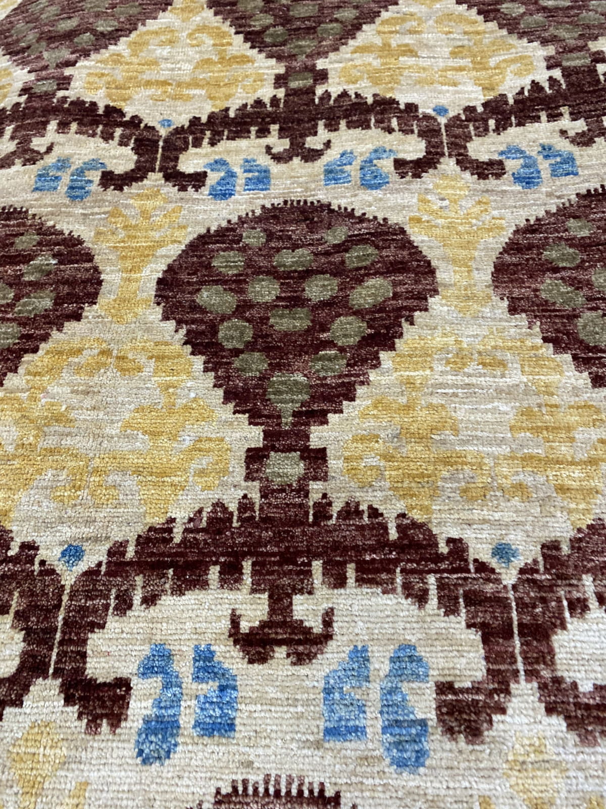 Afghan Turkaman weave, Ikat designer rug 256x166cm | Rug# 23935