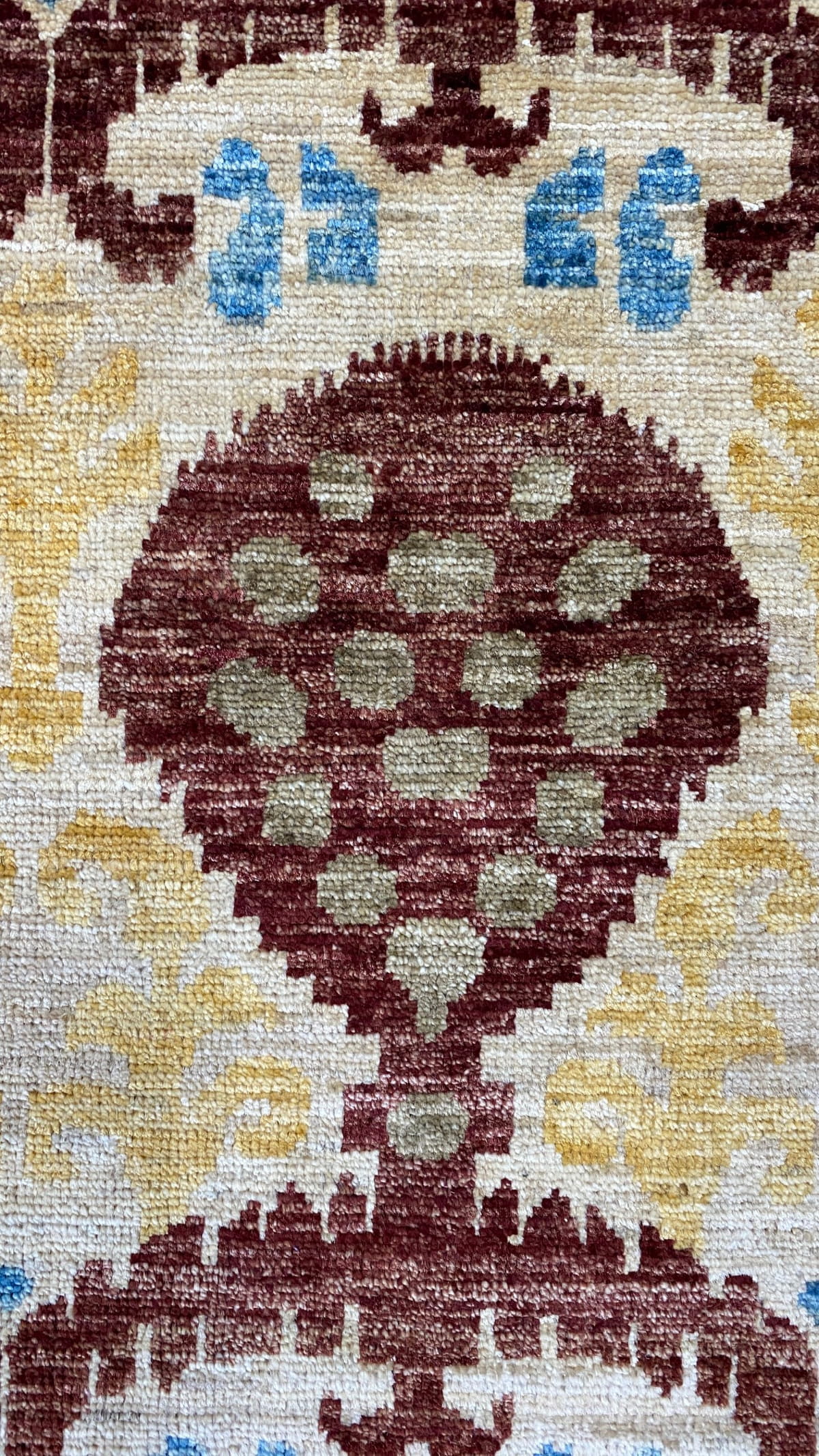 Afghan Turkaman weave, Ikat designer rug 256x166cm | Rug# 23935