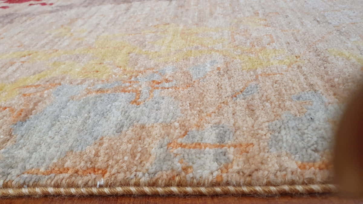 Afghan Turkaman weave, modern design sampler 134x73cm | Rug# 24020