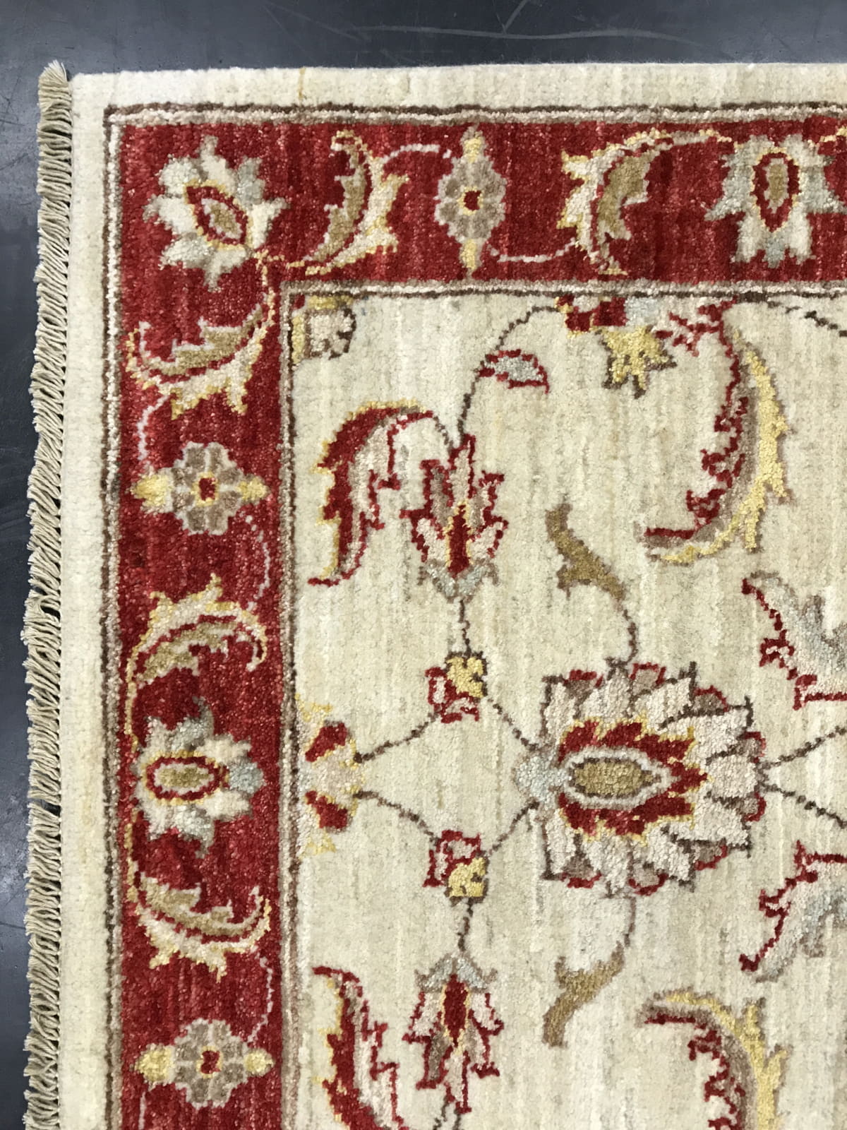 Afghan Turkaman Runner in 19th century Sultanabad Ziegler design 253x78cm | Rug# 24279