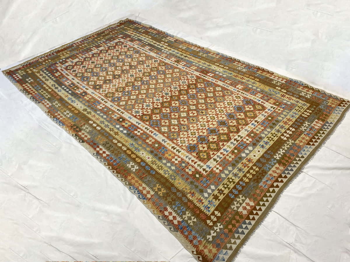 Oversized flatweave Kilim 503x310cm